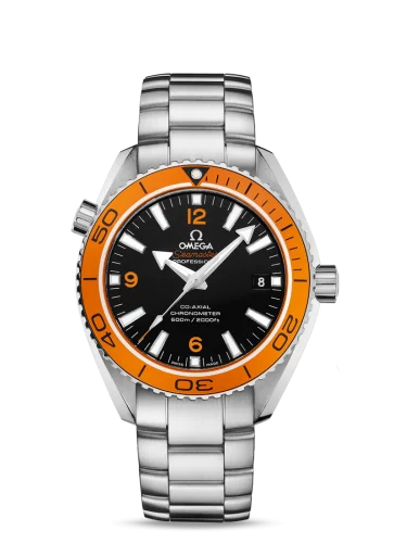 Omega - 232.30.42.21.01.002 Seamaster Planet Ocean 600M Co-Axial 42 Stainless Steel / Orange / Bracelet