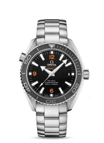 Omega - 232.30.42.21.01.003 Seamaster Planet Ocean 600M Co-Axial 42 Stainless Steel / Orange Numerals / Bracelet