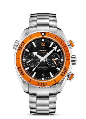 Omega - 232.30.46.51.01.002 Seamaster Planet Ocean 600M Co-Axial 45.5 Chronograph Stainless Steel / Orange / Bracelet