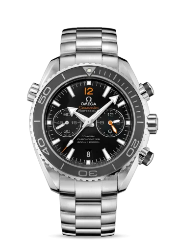 Omega - 232.30.46.51.01.003 Seamaster Planet Ocean 600M Co-Axial 45.5 Chronograph Stainless Steel / Orange Numerals / Bracelet