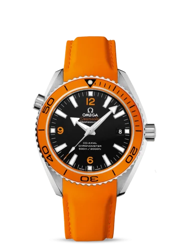 Omega - 232.32.42.21.01.001 Seamaster Planet Ocean 600M Co-Axial 42 Stainless Steel / Orange / Orange Rubber