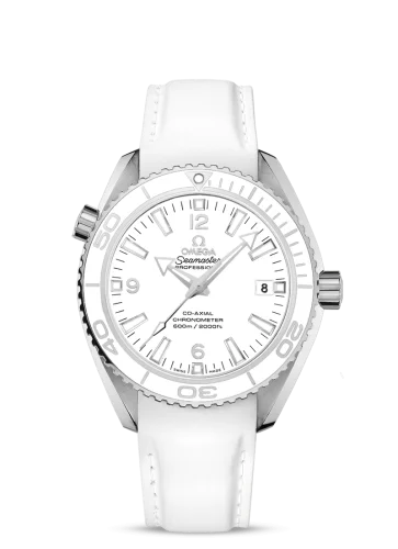 Omega - 232.32.42.21.04.001 Seamaster Planet Ocean 600M Co-Axial 42 Stainless Steel / White / Rubber
