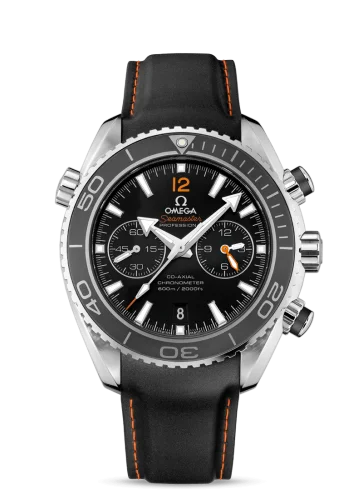 Omega - 232.32.46.51.01.005 Seamaster Planet Ocean 600M Co-Axial 45.5 Chronograph Stainless Steel / Orange Numerals / Rubber
