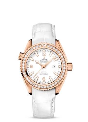 Omega Omega - 232.58.38.20.04.001 Seamaster Planet Ocean 600M Co-Axial 37.5 Red Gold / Diamond / White / Alligator