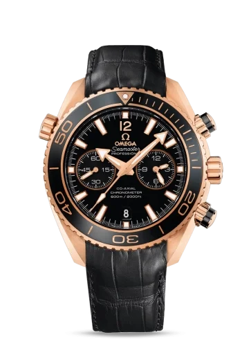 Omega Omega - 232.63.46.51.01.001 Seamaster Planet Ocean 600M Co-Axial 45.5 Chronograph Red Gold / Ceragold / Alligator
