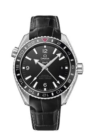 Omega Omega - 232.98.44.22.01.002 Seamaster Planet Ocean 600M Co-Axial 43.5 GMT Platinum / Diamond / Oman