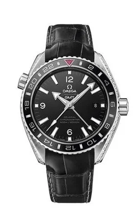 Omega Omega - 232.98.44.22.01.004 Seamaster Planet Ocean 600M Co-Axial 43.5 GMT Platinum / Diamond / Dubai
