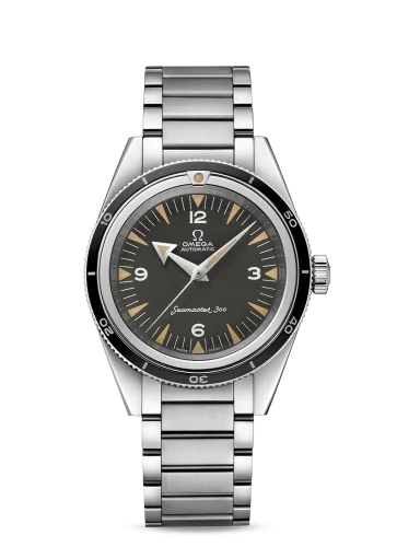 Omega Omega - 234.10.39.20.01.001 Seamaster 300 Master Co-Axial Stainless Steel / Black / Bracelet / 60th Anniversary