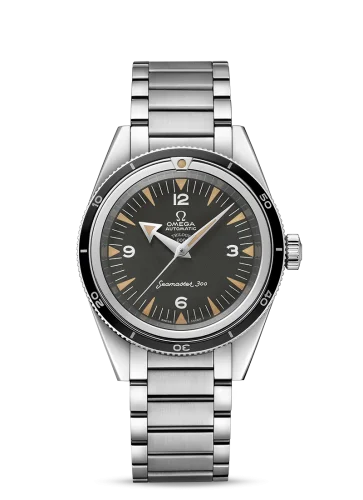 Omega - 234.10.39.20.01.002 Seamaster 300 Master Co-Axial Stainless Steel / Black / Bracelet / 60th Anniversary / Trilogy Box