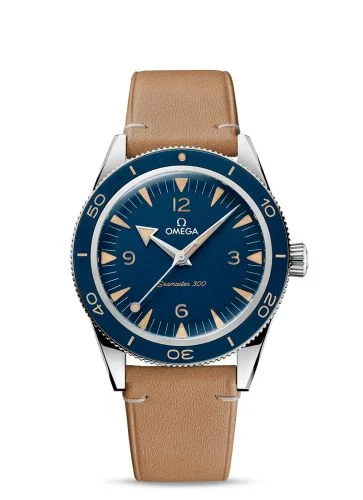 Omega - 234.32.41.21.03.001 Seamaster 300 Master Chronometer Stainless Steel / Blue / Strap