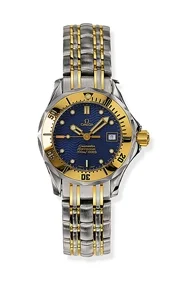 Omega Omega - 2382.80.00 Seamaster Diver 300M Quartz 28 Stainless Steel / Yellow Gold / Blue / Bracelet