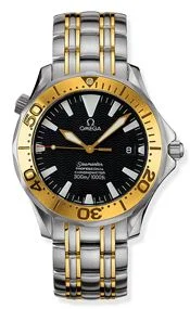 Omega - 2455.50.00 Seamaster Diver 300M Automatic 41 Stainless Steel / Yellow Gold / Black / Bracelet
