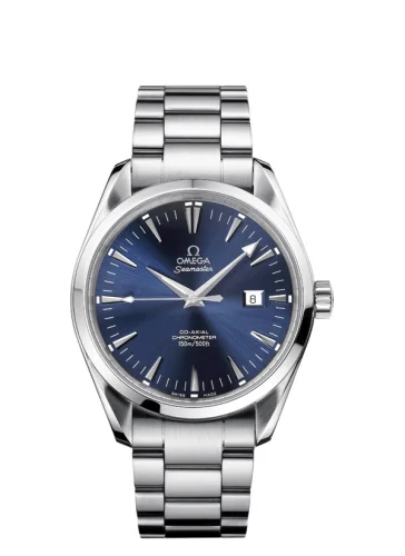 Omega - 2502.80.00 Seamaster Aqua Terra 150M Co-Axial 42.2 Stainless Steel / Blue / Bracelet