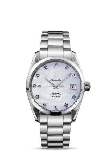Omega - 2504.75.00 Seamaster Aqua Terra 150M Co-Axial 36.2 Stainless Steel / MOP / Bracelet