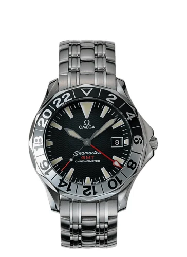 Omega Seamaster Diver 300M Automatic 41 GMT Stainless Steel / Black / Bracelet / Gerry Lopez
