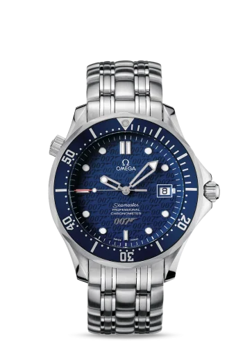 Omega - 2537.80.00 Seamaster Diver 300M Automatic 41 Stainless Steel / Blue / Bracelet / James Bond 40th Anniversary
