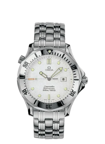 Omega - 2542.20.00 Seamaster Diver 300M Quartz 41 Stainless Steel / White / Bracelet