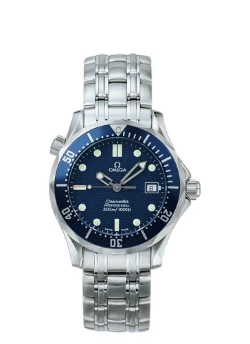 Omega - 2561.80.00 Seamaster Diver 300M Quartz 36.25 Stainless Steel / Blue / Bracelet