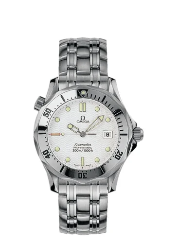 Omega - 2562.20.00 Seamaster Diver 300M Quartz 36.25 Stainless Steel / White / Bracelet