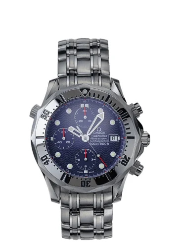 Omega - 2598.80.00 Seamaster Diver 300M Automatic 41.5 Chronograph Stainless Steel / Blue / Bracelet