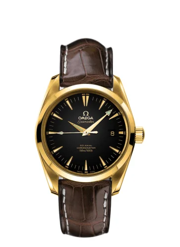 Omega - 2603.50.37 Seamaster Aqua Terra 150M Co-Axial 39.2 Yellow Gold / Black