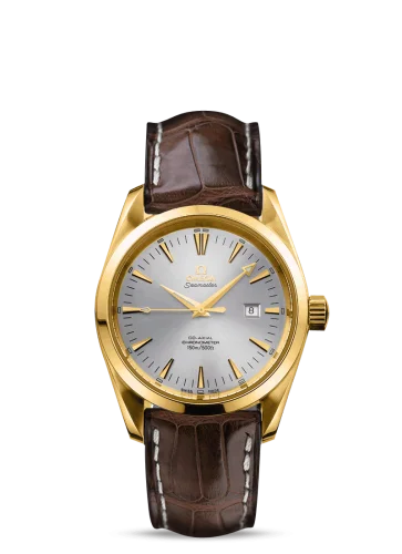 Omega - 2604.30.37 Seamaster Aqua Terra 150M Co-Axial 36.2 Yellow Gold / Silver