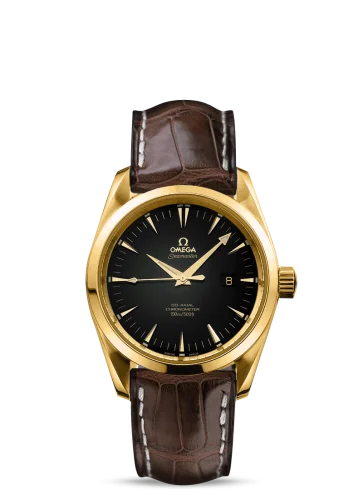 Omega - 2604.50.37 Seamaster Aqua Terra 150M Co-Axial 36.2 Yellow Gold / Black