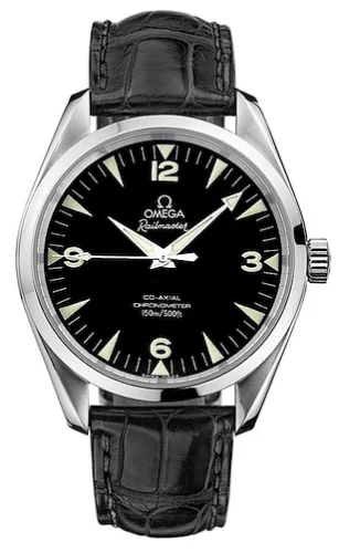 Omega - 2803.52.31 Seamaster Aqua Terra 150M Co-Axial 39.2 Railmaster / Black Alligator