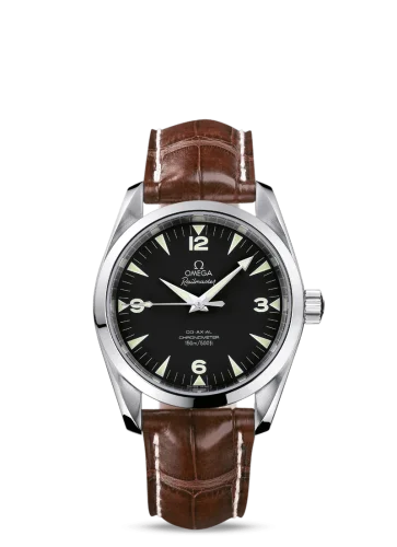 Omega - 2804.52.37 Seamaster Aqua Terra 150M Co-Axial 36.2 Railmaster / Brown Alligator