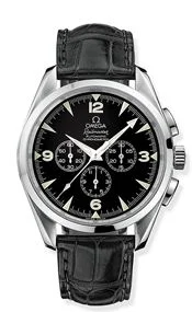 Omega Seamaster Aqua Terra 150M Automatic 42.2 Railmaster Chronograph / Black Alligator