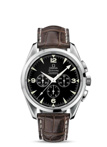 Omega Seamaster Aqua Terra 150M Automatic 42.2 Railmaster Chronograph / Brown Alligator