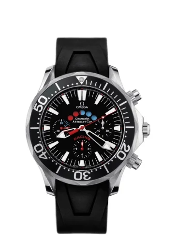 Omega Omega - 2869.50.91 Seamaster Diver 300M Automatic 44 Racing Chronometer Stainless Steel / Black / Rubber / America's Cup