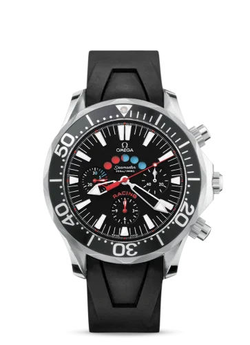 Omega Seamaster Diver 300M Automatic 44 Racing Chronometer Stainless Steel / Black / Rubber