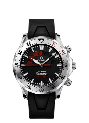Omega Omega - 2895.50.91 Seamaster Diver 300M Automatic 41.5 Apnea Stainless Steel / Silver / Rubber