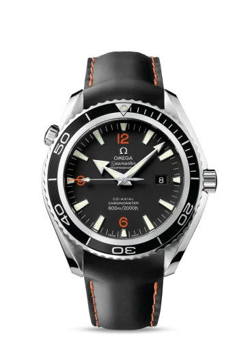 Omega - 2900.51.82 Seamaster Planet Ocean 600M Co-Axial 45.5 Stainless Steel / Orange Numerals / Rubber