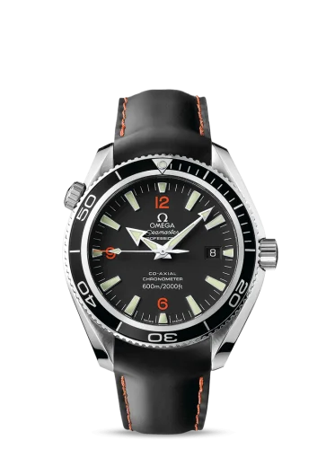 Omega - 2901.51.82 Seamaster Planet Ocean 600M Co-Axial 42 Stainless Steel / Orange Numerals / Rubber