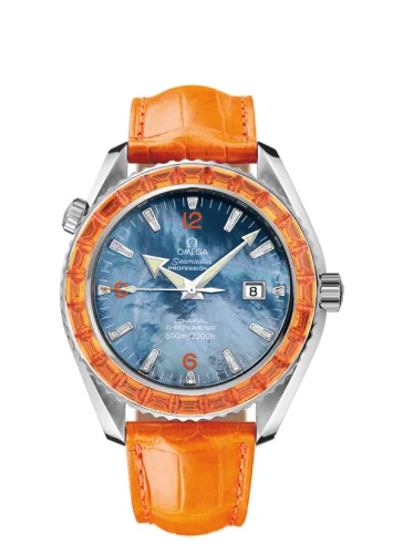 Omega - 2902.50.38 Seamaster Planet Ocean 600M Co-Axial 45.5 Mécanique 24 Sapphires