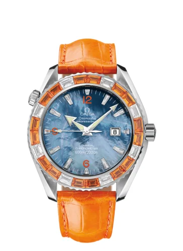Omega - 2905.50.38 Seamaster Planet Ocean 600M Co-Axial 45.5 Mécanique 16 Sapphires