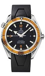 Omega - 2908.50.91 Seamaster Planet Ocean 600M Co-Axial 45.5 Stainless / Orange / Rubber