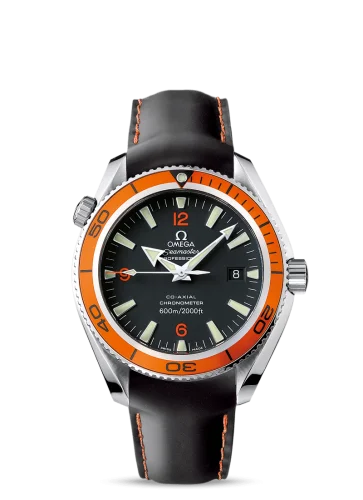 Omega - 2909.50.82 Seamaster Planet Ocean 600M Co-Axial 42 Stainless Steel / Orange / Rubber