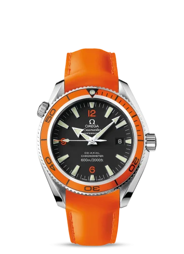 Omega - 2909.50.83 Seamaster Planet Ocean 600M Co-Axial 42 Stainless Steel / Orange / Orange Rubber