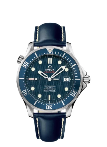 Omega - 2920.80.91 Seamaster Diver 300M Co-Axial 41 Stainless Steel / Blue / Rubber