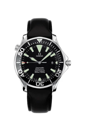 Omega - 2954.50.91 Seamaster Diver 300M Automatic 41 Stainless Steel / Black / Leather