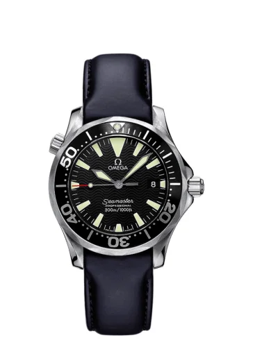 Omega - 2962.50.91 Seamaster Diver 300M Quartz 36.25 Stainless Steel / Black / Rubber