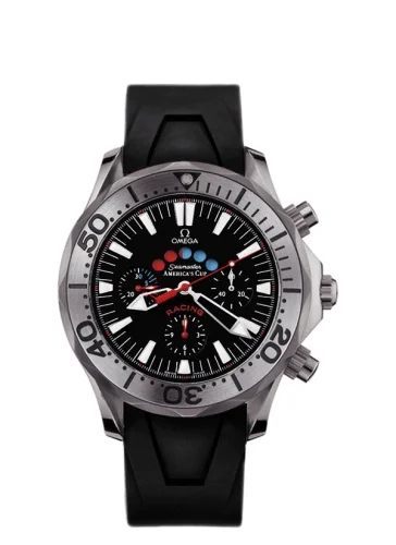 Omega Omega - 2969.50.91 Seamaster Diver 300M Automatic 44 Racing Chronometer Titanium / Black / Rubber / America's Cup