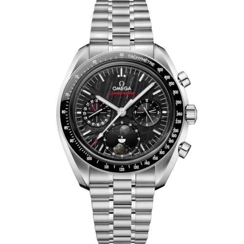 Omega Omega - 304.30.43.52.01.001 Speedmaster Moonphase Stainless Steel / Black Meteorite / Bracelet