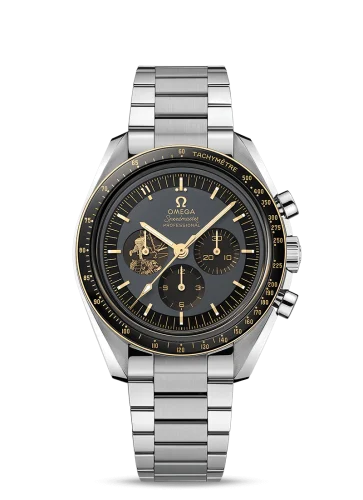 Omega - 310.20.42.50.01.001 Speedmaster Professional Moonwatch Apollo 11 50 Anniversary  Stainless Steel / Moonshine Gold
