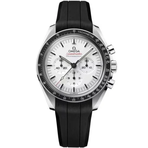 Omega - 310.32.42.50.04.001 Speedmaster Professional Moonwatch 3861 Stainless Steel / White / Sapphire / Rubber