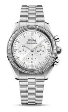 Omega - 310.55.42.50.52.004 Speedmaster Professional Moonwatch 3861 Canopus Gold - Baguette / Silver - Diamond / Bracelet