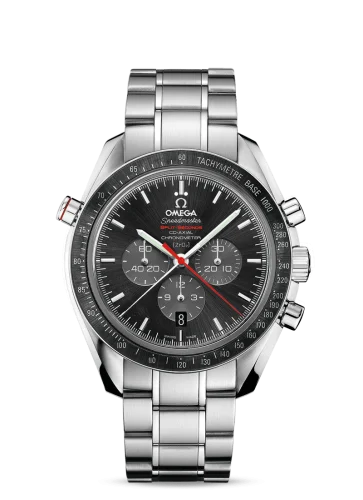Omega Speedmaster Moonwatch Co-Axial Split-Seconds Stainless Steel / Grey / Bracelet